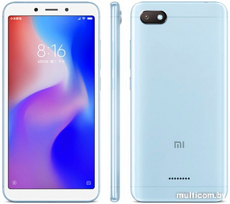Смартфон Xiaomi Redmi 6A 2GB/16GB международная версия (золотистый)