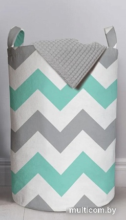 Корзина JoyArty Бледные зигзаги gaba_11612_L