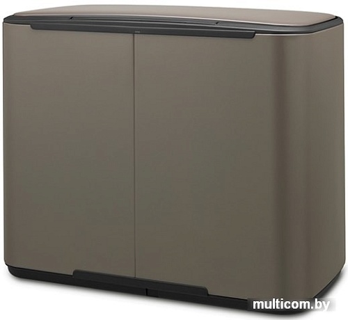 Brabantia Bo Pedal Bin 3 x 11л (платиновый)