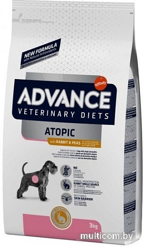 Сухой корм для собак Advance Atopic Rabbit & Peas 12 кг