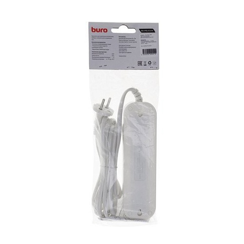 Сетевой фильтр Buro BU-PSL4.3/W