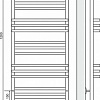 Полотенцесушитель TERMINUS Кельн П18 (530x1200)