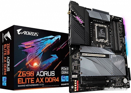 Материнская плата Gigabyte Z690 Aorus Elite AX DDR4 (rev. 1.0)