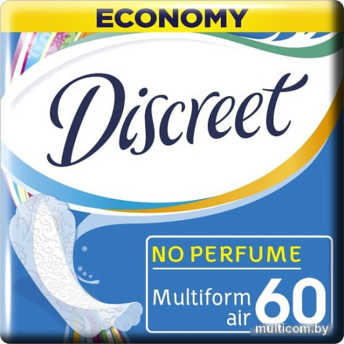 Прокладки ежедневные Discreet Air Multiform Trio (60 шт)