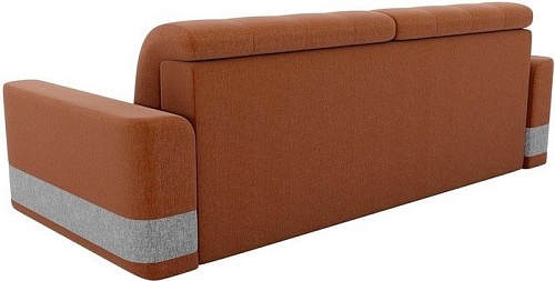 Диван Mebelico Честер 200x143 61070 (коричневый/серый)