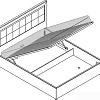 Кровать Шатура Onda 160x200 AU6-02.DX