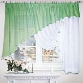 Тюль Nivasan Джульетта Hk.DG-P16 4x1.7 м (бутылочный, правая)