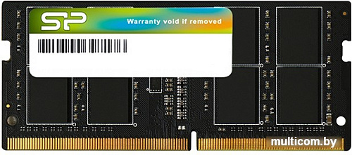 Оперативная память Silicon-Power 4GB DDR4 SODIMM PC4-19200 SP004GBSFU240X02