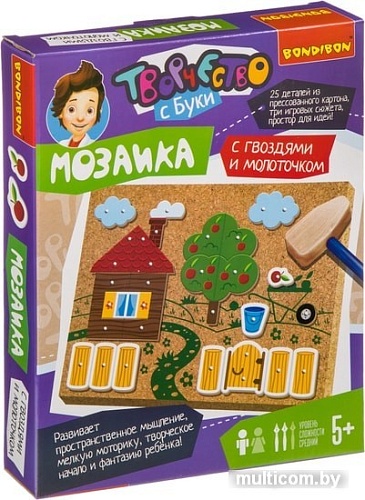 Мозаика/пазл Bondibon На ферме ВВ3950