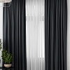 Комплект штор и гардин Pasionaria Блэкаут 480x230 (3 шт, черный)