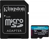 Карта памяти Kingston Canvas Go! Plus microSDXC 256GB (с адаптером)