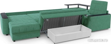 Угловой диван Moon Trade Даллас 018 003595 (правый, зеленый)