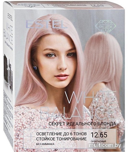Крем-краска для волос Estel White Balance 12.65 (прекрасный сапфир)