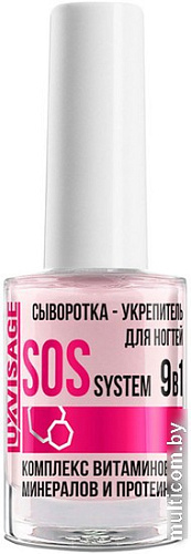 Сыворотка Lux Visage Сыворотка-укрепитель SOS system 9в1 9 г