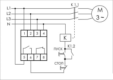 Реле контроля фаз Евроавтоматика F&F CZF-BT EA04.001.004