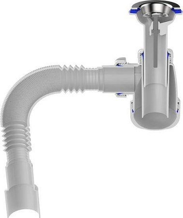 Сифон Aquant S2015-35-MR