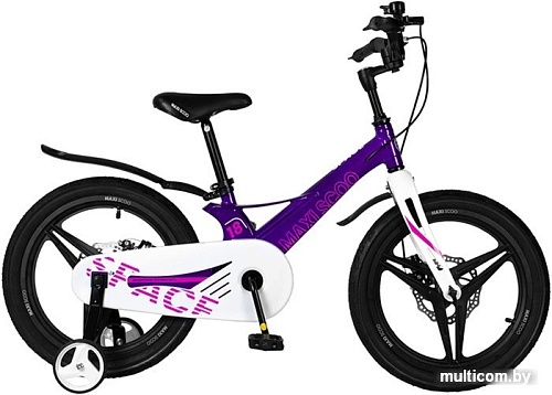Детский велосипед Maxiscoo Space MSC-S1815D (фиолетовый)