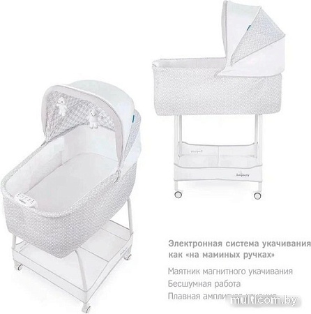 Люлька Simplicity GL4010 Auto (lily grey)