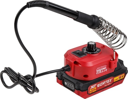 Паяльная станция Wortex CSI 4018 ALL1 XLT Set 1334780 (с 1-им АКБ)