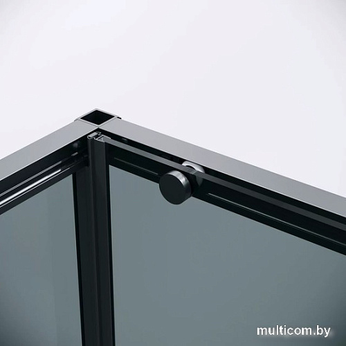 Душевой уголок Grossman Galaxy 140x80x195 120.K33.01.1480.21.10 (черный матовый/тонированное стекло)