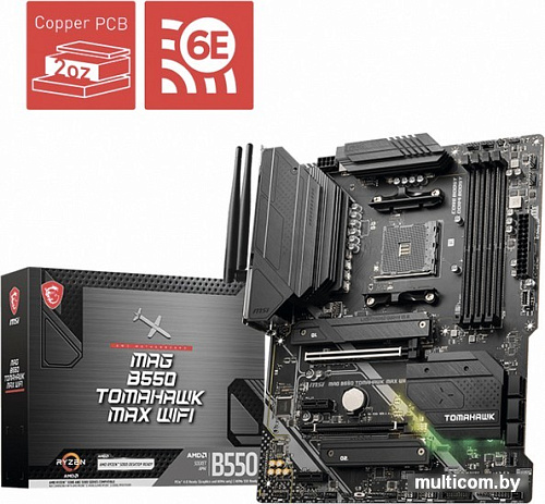 Материнская плата MSI MAG B550 Tomahawk Max WiFi