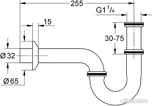 Сифон Grohe 28947000