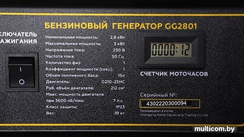 Бензиновый генератор Champion GG2801