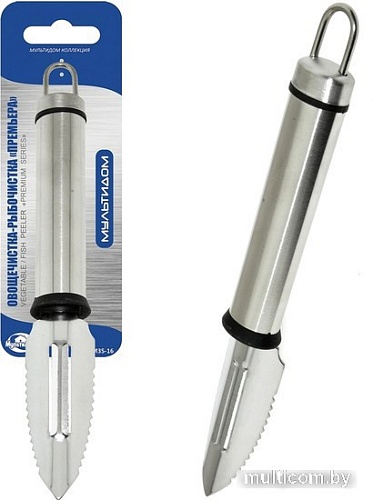 Кухонный нож Мультидом для чистки рыбы Премьера M35-16