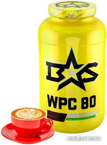 Протеин Binasport WPC 80 (1300г, капучино)