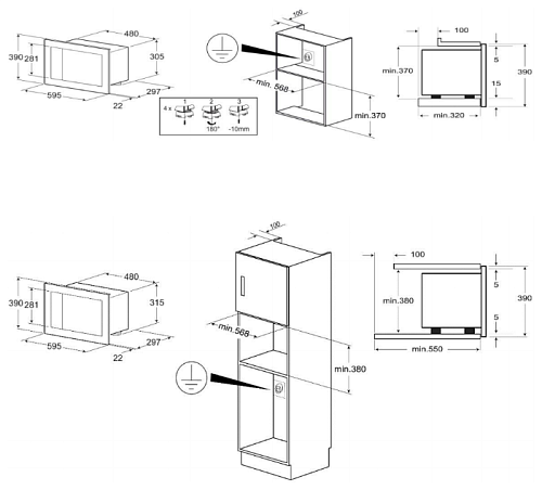 Микроволновая печь TEKA Universo MB 620 BI WHITE (40584001)