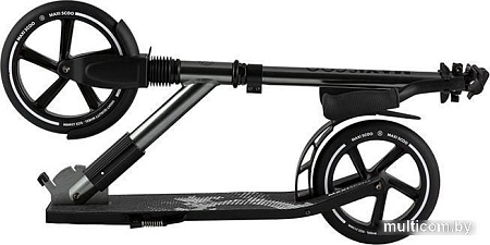 Двухколесный подростковый самокат Maxiscoo A2-230 MSC-A230-2BL (черный)