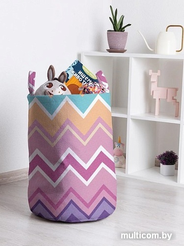 Корзина JoyArty Пространство зигзагов toba_8198