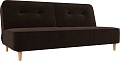 Диван Mebelico Портленд 108747 (БНП, микровельвет, коричневый)
