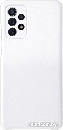 Чехол Samsung S View Wallet Cover для Samsung Galaxy A72 (белый)
