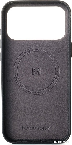 Magssory Eco-Leather Case для iPhone 17 Pro Max Midnight CLT045m