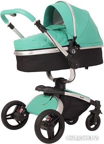 Универсальная коляска Rant Nest (2 в 1, аквамарин)