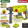 Перфоратор Dyllu DTLM15225 (с 2-мя АКБ, кейс)