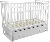 Классическая детская кроватка ФА-Мебель Дарья 1 (белый)