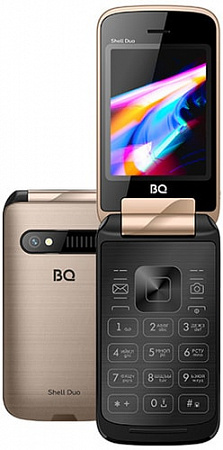 Мобильный телефон BQ-Mobile BQ-2814 Shell Duo (золотистый)