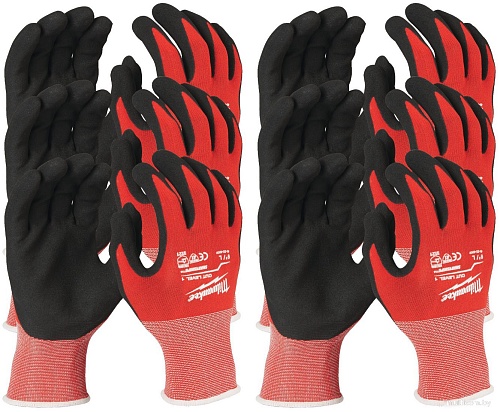 Milwaukee Cut level 1/A L/9 4932471615 (12 пар)