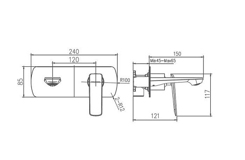 Смеситель Haiba HB80548-7
