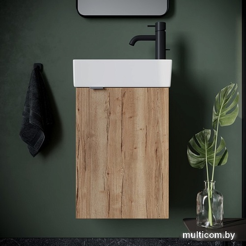 Sancos Тумба под умывальник Mini MN35EGR (дуб галифакс натуральный)