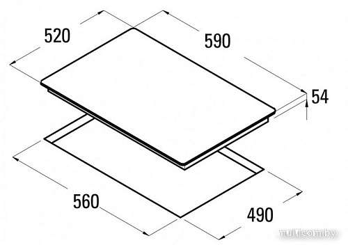 Варочная панель Schtoff I6 S07B White