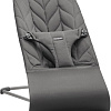 Шезлонг BabyBjorn Bliss Cotton Petal Quilt (антрацит)