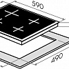 Варочная панель MAUNFELD EEHS.64.5ES/KG