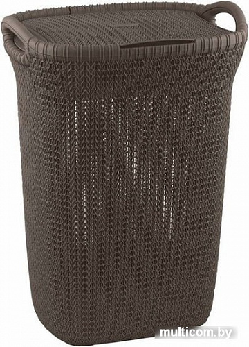 Корзина Curver Knit 57L (коричневый) 228410