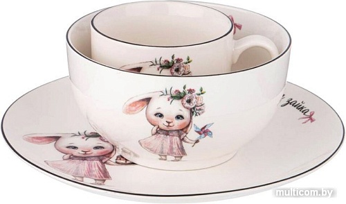 Набор тарелок Lefard Моя зайка 260-687