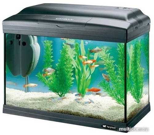 Аквариум Ferplast Cayman 40 Classic 21 л (черный)