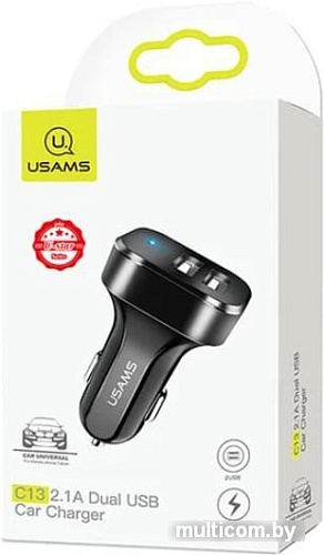 Автомобильное зарядное Usams US-CC087