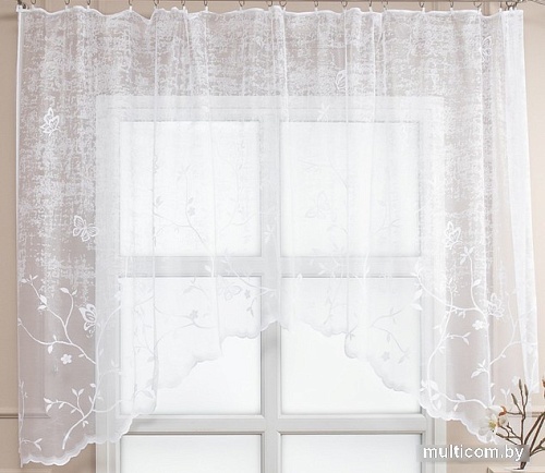 Тюль Amore Mio Арка M жаккардовый 3060 3x1.7 м 73707 (белый)